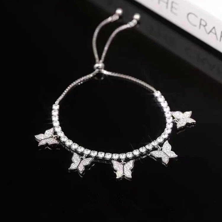 Camelia Butterfly Tennis Bracelet