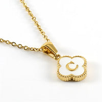 Clover Initial Necklace