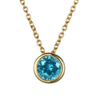 Lyra Birthstone Necklace
