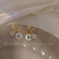 Alluring Kaleidoscope Gold Plated Earrings