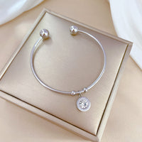 Chromia Crystal Gold Bangle