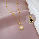 Amalia's Time Reversible Gold Necklace