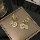 Alluring Kaleidoscope Gold Plated Earrings