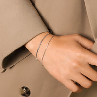 Classia Double Layer Golden Bracelet