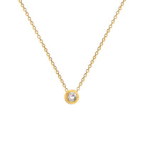 Beaumont Gold Crystal Pendant