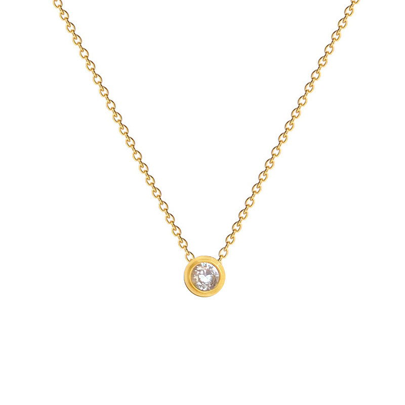 Beaumont Gold Crystal Pendant