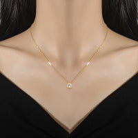 Beaumont Gold Crystal Pendant