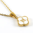 Clover Initial Necklace