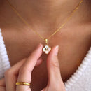 Clover Initial Necklace