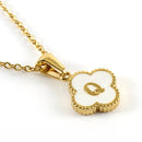 Clover Initial Necklace