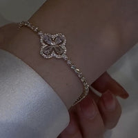 Clover Tennis Bracelet